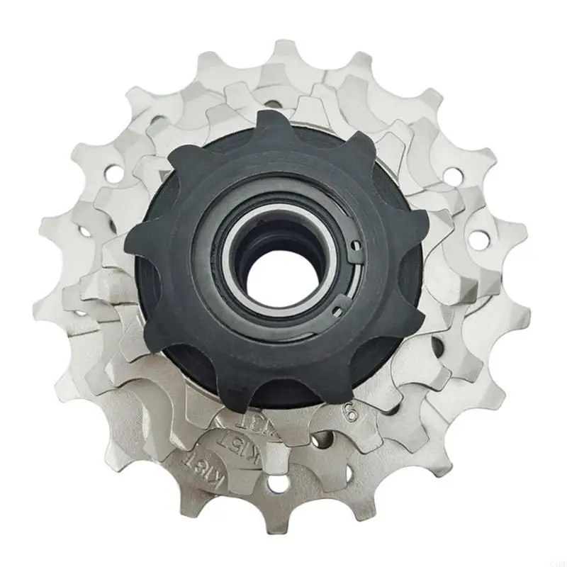 C4DE 5 Speed Folding Bicycles Flywheel Screw on 9-11-13-15-18T 5 Speed Cassettes Sprocket 5 Speed Freewheels Bikes Freewheels