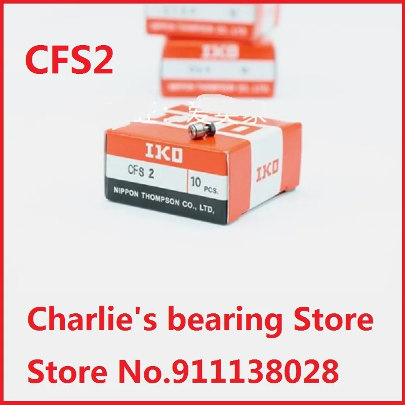 Brandnew Original Genuíno Importado de Jappan Iko Marca Miniatura Cam Conduzido Rolamento Cfs2 10 Peças 100