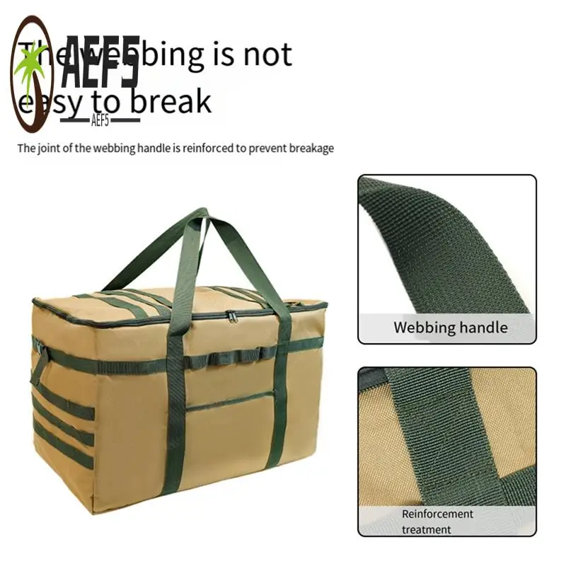

AEF5-Outdoor Camping Tote Bag Tableware Bag Camping Tool Picnic Travel Bag Outdoor Camping Storage Bag