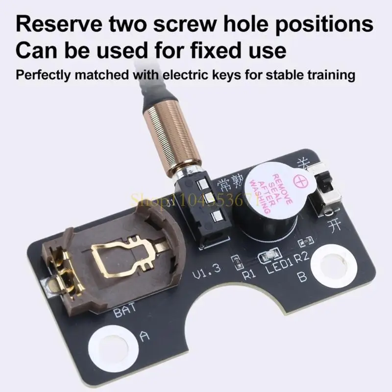 

Best Seller Portable CW Trainer Code Trainer Morse Trainer Power By CR2032 Battery For Enhances Rhythm Visualization