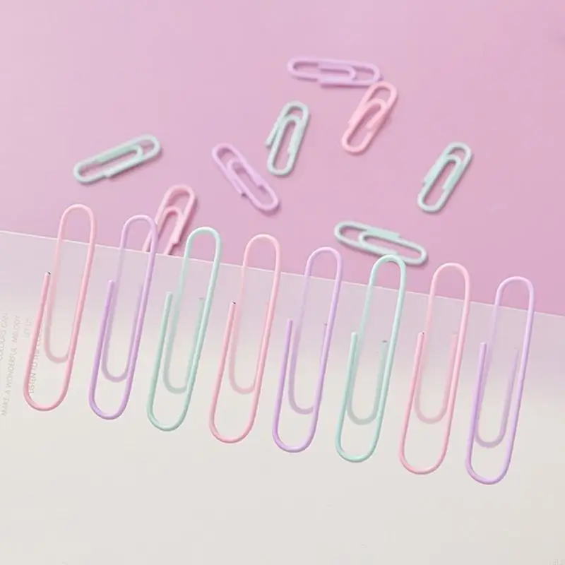 Y5LB 273 قطعة مشابك ورقية تتوافق مع دبابيس الضغط والأربطة المطاطية، مستلزمات مكتبية ملزمة للطلاب والمعلمين والمدرسة #5