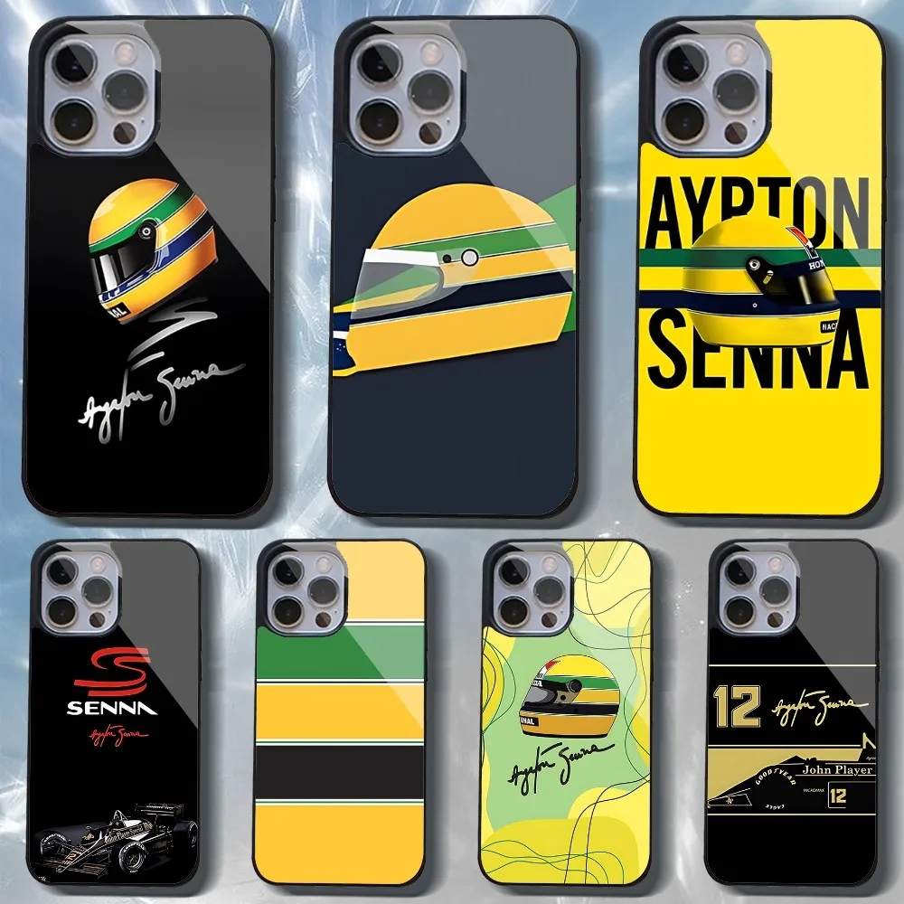 ayrton-s-senna-h-helmet-f-f1-phone-case-for-iphone-16151413-pro-max-11-12-mini-alex-mirror-for-magsafe-wireless-charging-cover