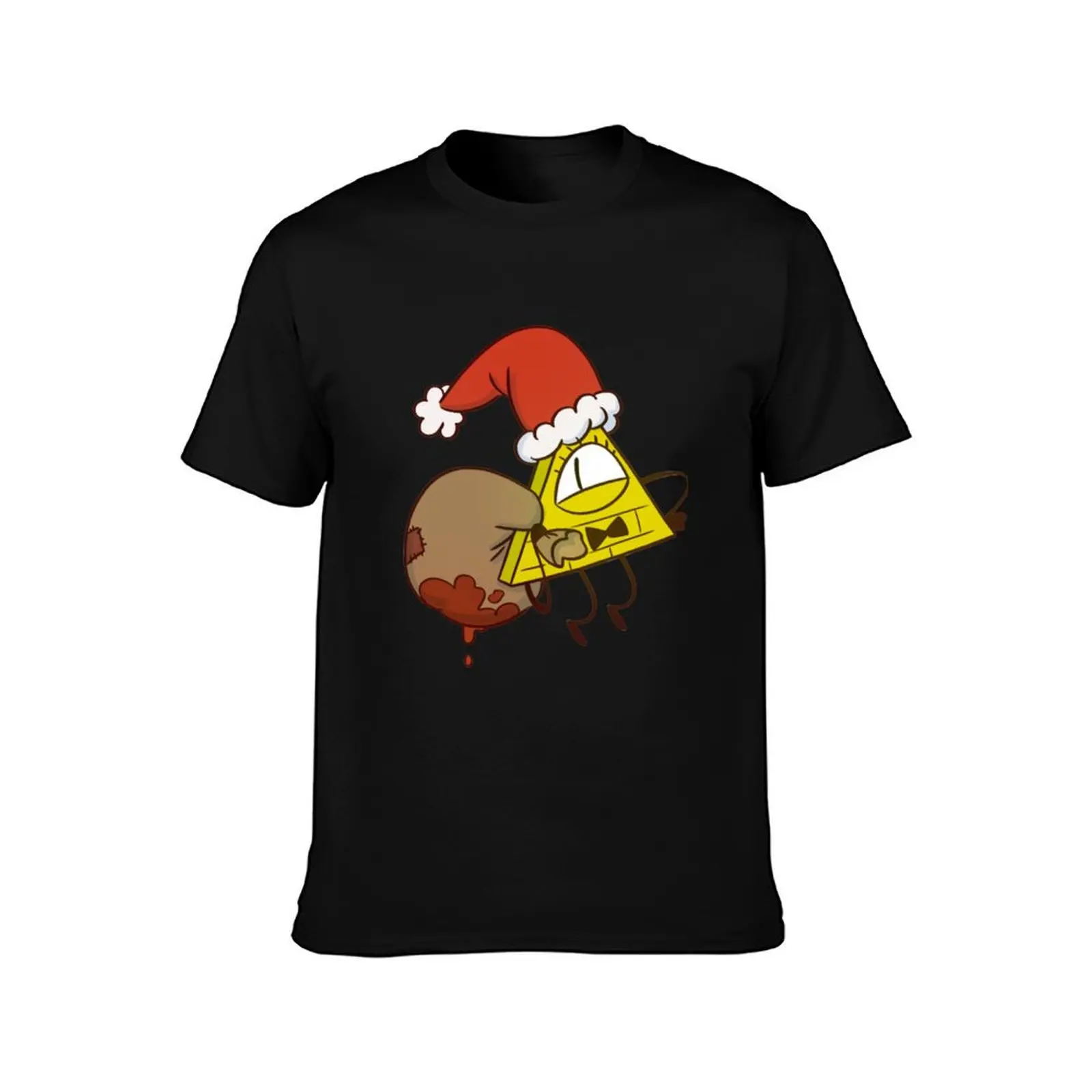 Cypher Christmas Father (Gravity Falls) T-Shirt cheap stuff man clothes Men's cotton t-shirt