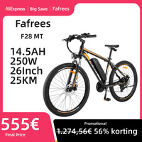 Fafrees F28 MT Electric Bicycle for Men Mountain Bike E-bike 250W 36V 14.5AH Lithium Battery Electric Bike