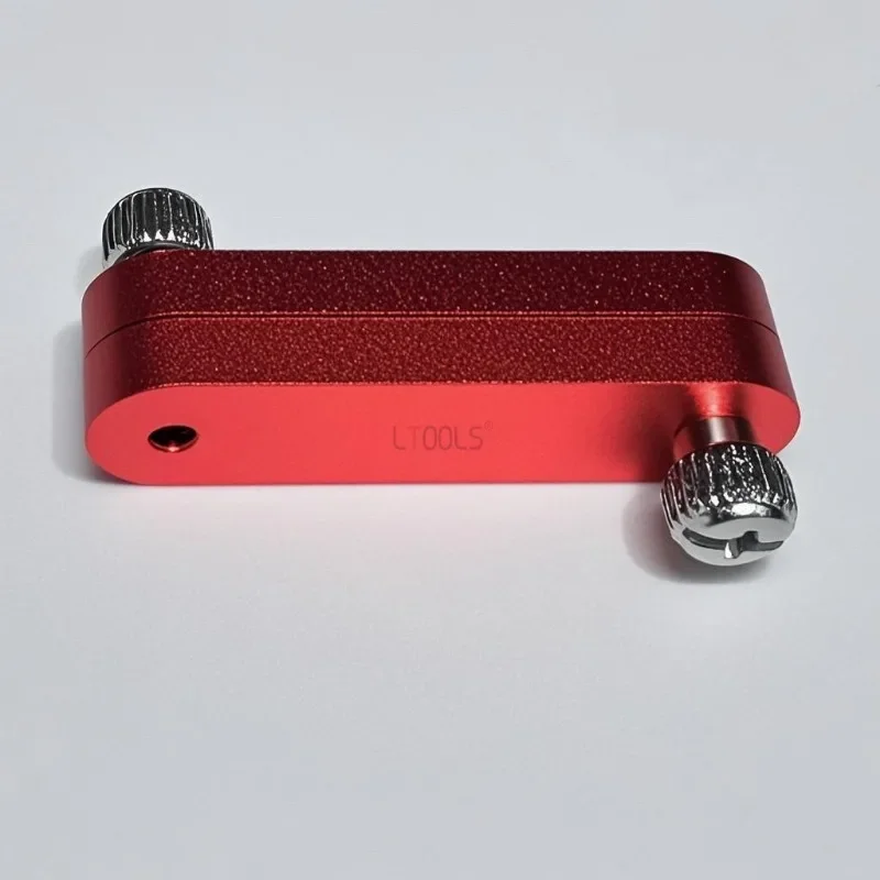 Woodworking Marking Locator Steel Ruler Limit Adjustment Positioning Block Aluminum Alloy Precise Adjustment Portable DIY Tools