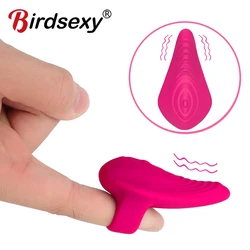 Vagina Touch Finger wibrator dla kobiet łechtaczka G Spot stymulator wibrator Sex zabawki dla pary damski masturbator dorosłych zabawki