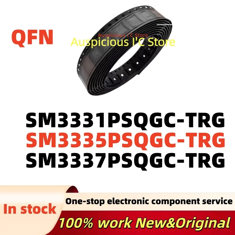 

(5pcs) SM3331PSQGC SM3331 SM3335PSQGC-TRG SM3331PSQGC-TRG SM3335PSQGC SM3335P SM3337PSQGC-TRG SM3337PSQGC SM3337 QFN-8