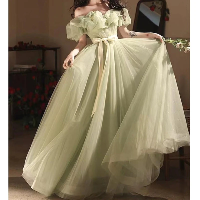 

Women Gown Dress Long Dresses Evening Wedding Party Night A Line Vestidos Off Shoulder Strapless Sexy Streetwear Elegant Y2k