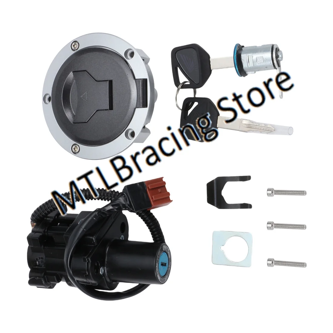 

Ignition Switch Fuel Tank Cap Lock Key For HONDA CBR400R 2017-2022 CB500F 2018-2023 CBR500R 2018-2023 CBR1000RR 2014-2016