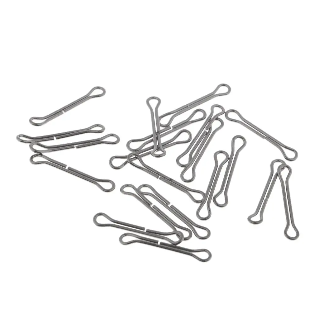 Waddington Shank Stainless Steel Articulated Fly Tying Wire Fish Spine for Swimbait Soft Lure Spinning Fishing