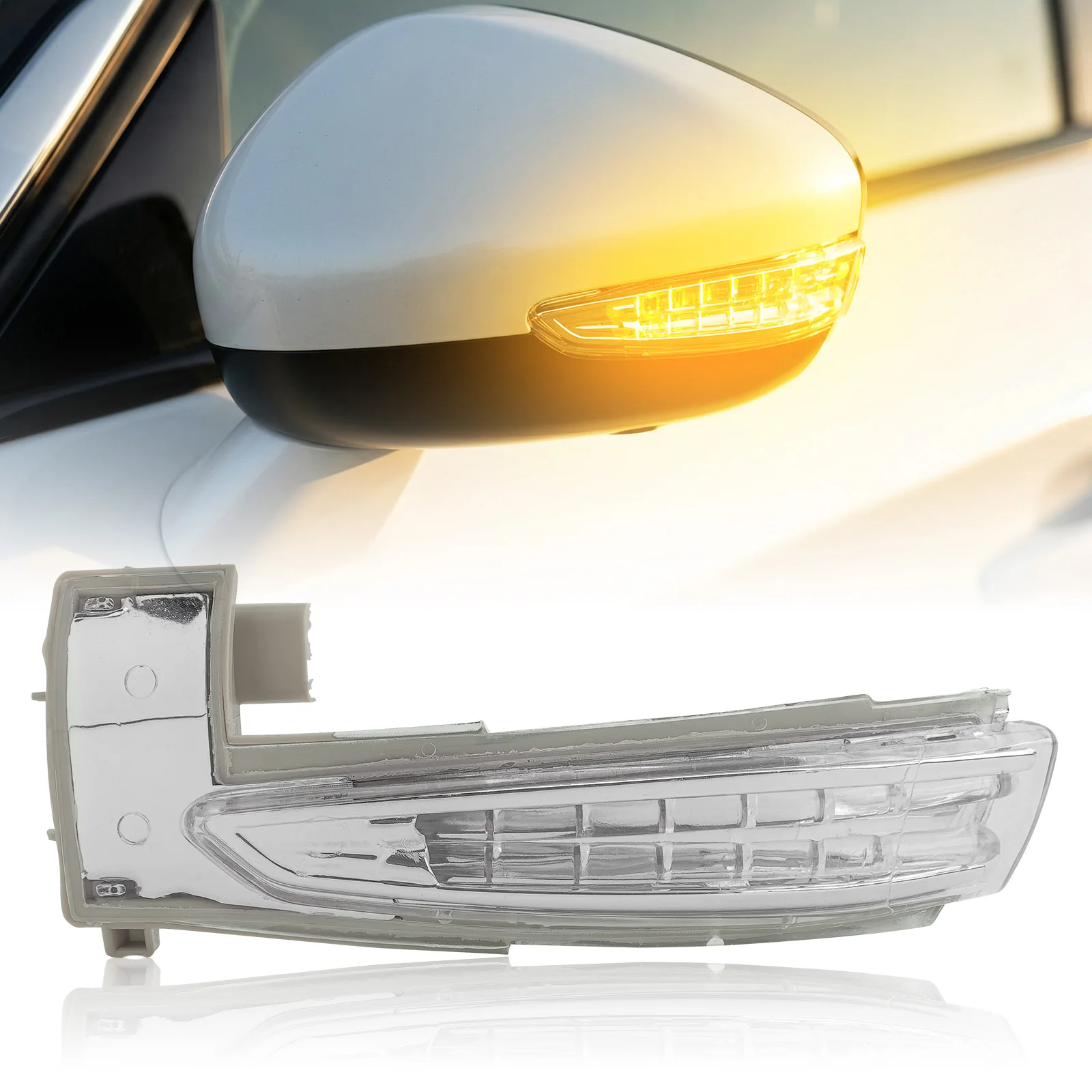 

For Peugeot 508 Citroen DS5 C4 2010-2016 Car Turn Signal Light Wing Rear View Rearview Mirror Light Lamp 4068916 6202869