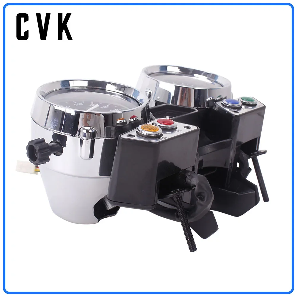 CVK Instrument Assembly Gauges Meter Cluster Speedometer Odometer Tachometer For YAMAHA  XJR400 XJR 400 1992 1993 1994 92 93 94