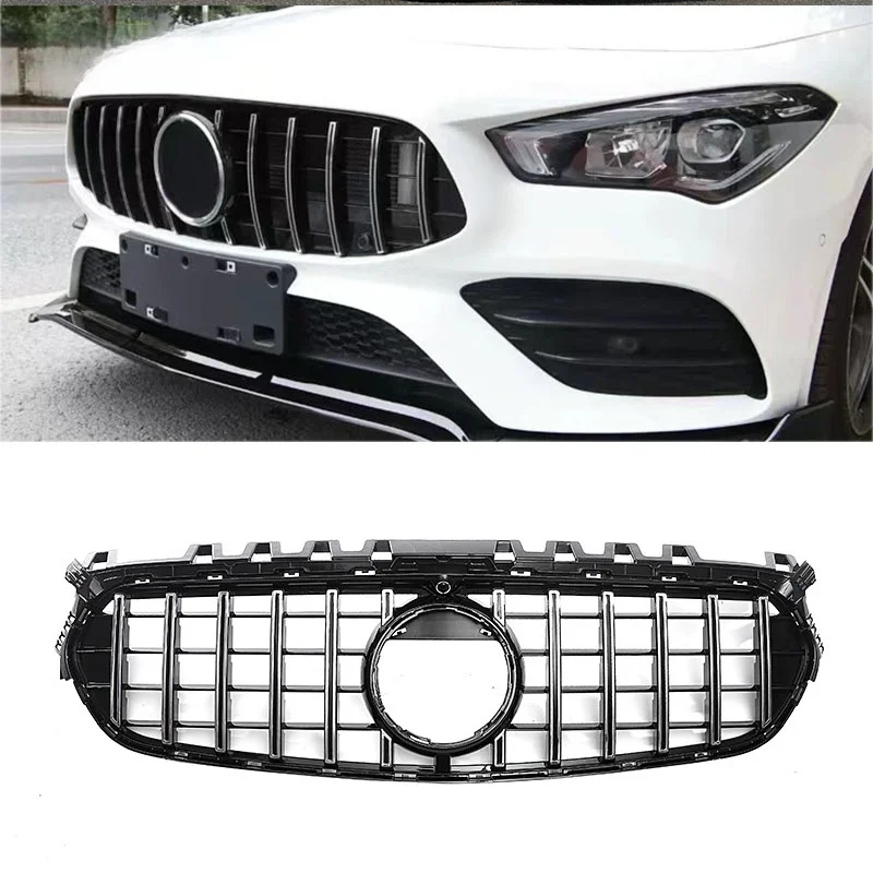 

Racing Grills For 2020-2023 B-class W247 Modified Gt Vertical Stripe Grille Abs Original Car Replacement Grille Grill Accessorie