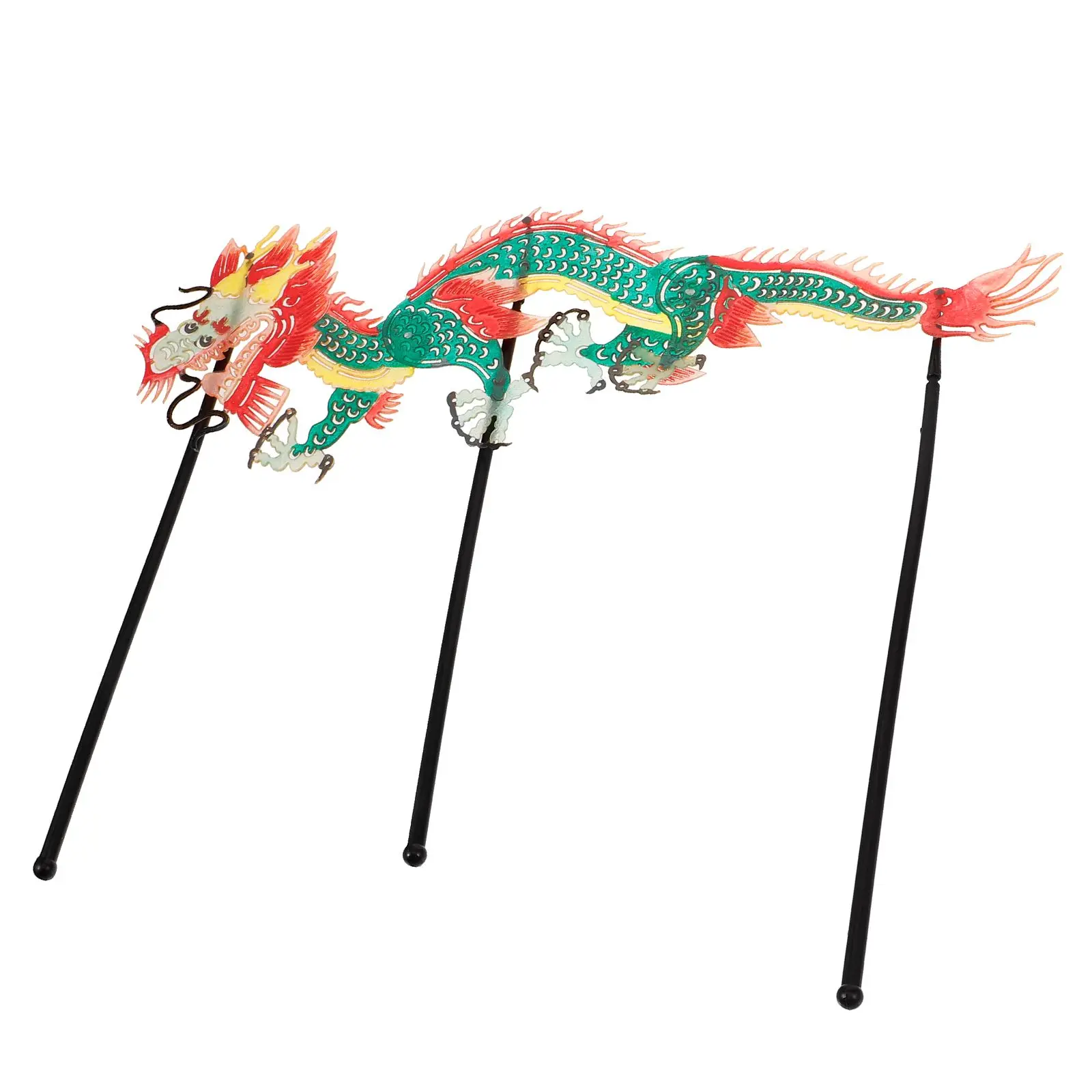 

Chinese Shadow Props Dragon Figure Puppet Show Theater For Kids Hand Dance Game Craft Kids Toy Puppets Theater