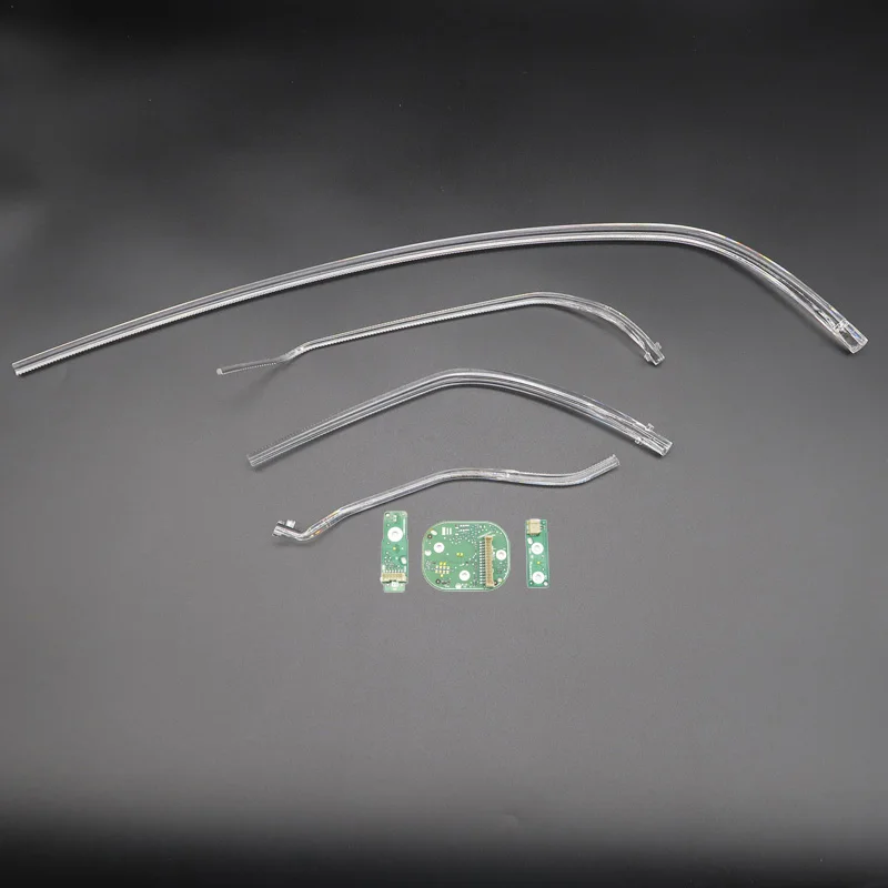 White Light FOR AUDI A4L B9 2017-2019 Car DRL CHIP Light Guide Tube Angel Eyes Daytime Running Chip Ballast Module Parts