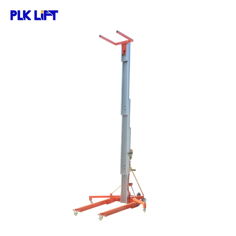 7.9m manual aluminum lifter for lifting cargo