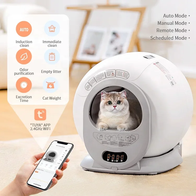 

Intelligent Automatic Cleaning Cat Litter Box Self-cleaning Cat Litter Box