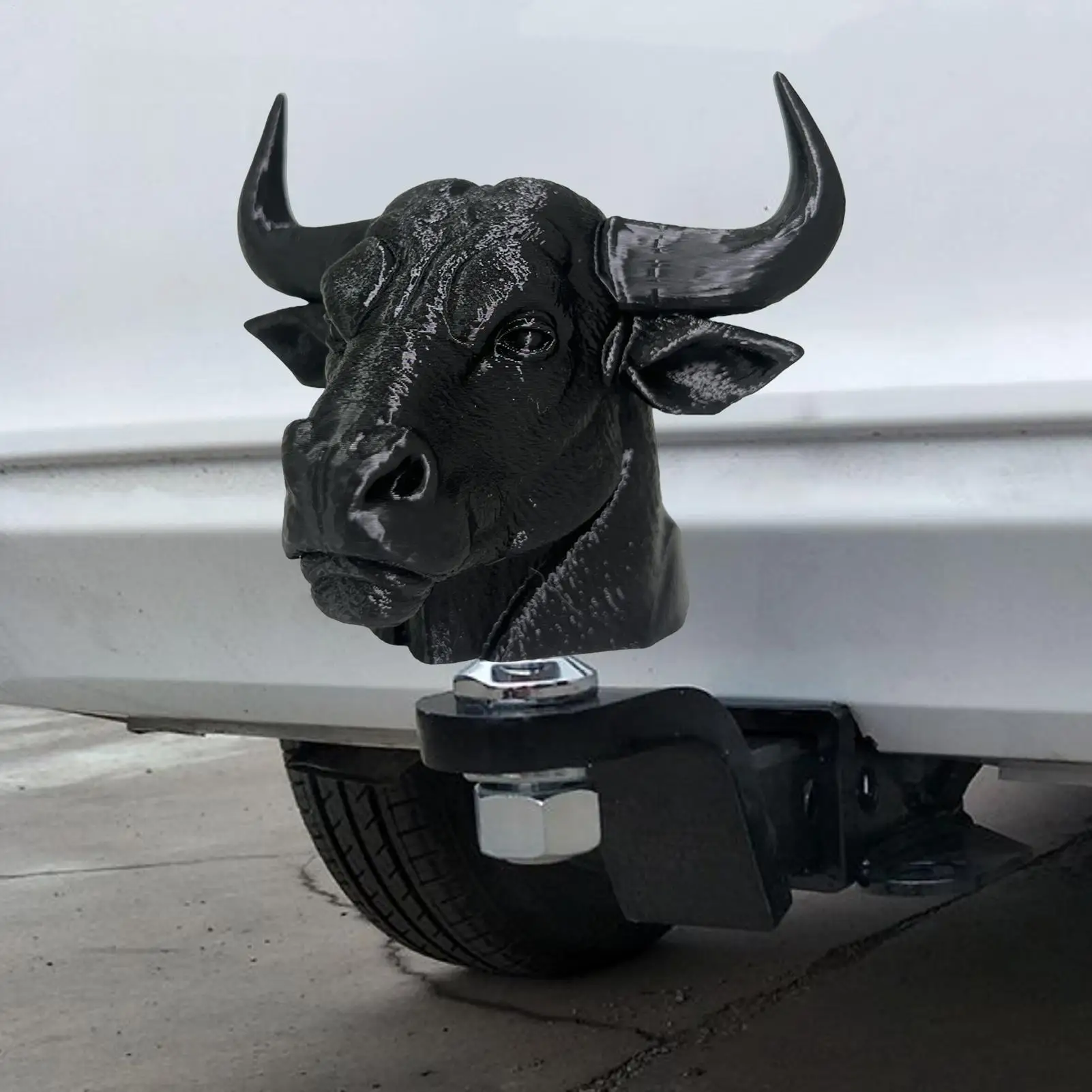 Trailer Hitch Cover Dustproof Animal Shape Coupling Towing Hitch Plug Cover For RV Trailer SUV Boat Truck Towing Driving Outdoor