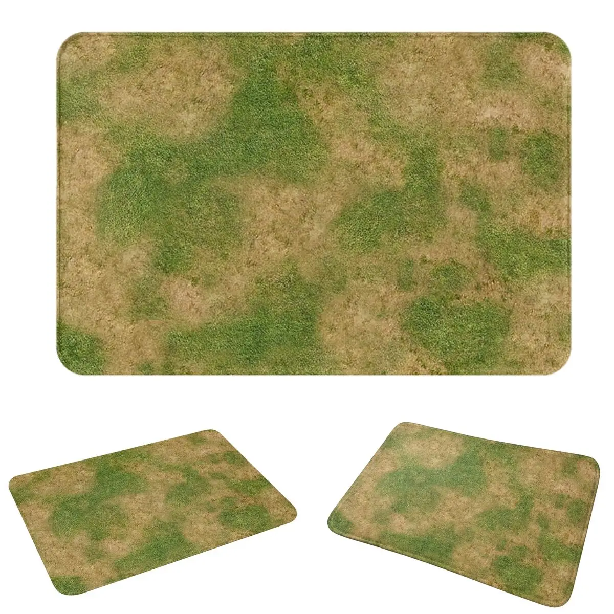 Grass Battlemat Doormat Cushion Carpet Rug Kitchen Entrance Home Floor Mat for Bedroom Footpad Mats