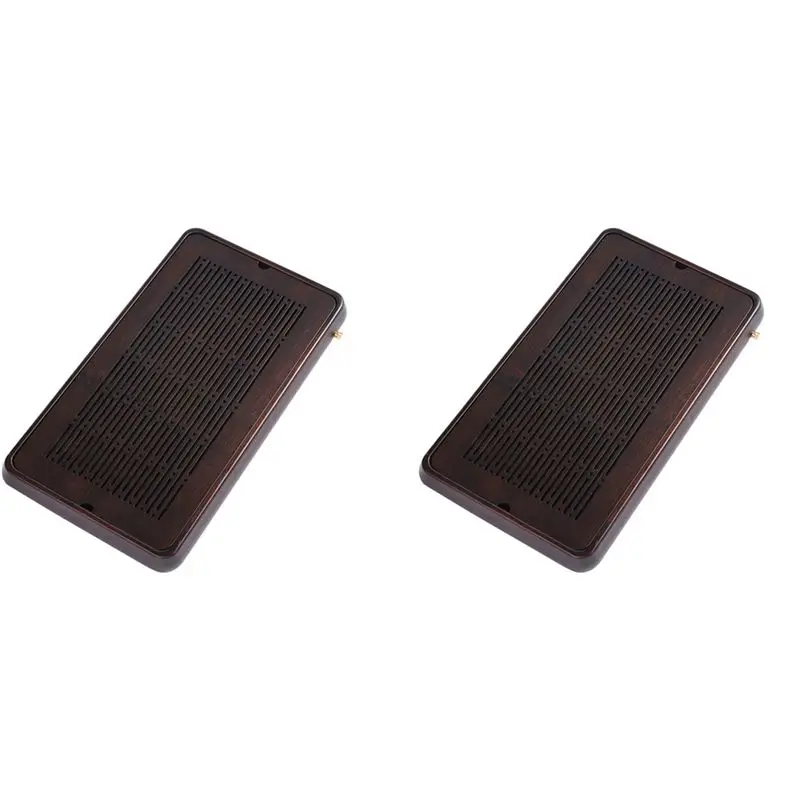 B03C-2X Bamboo Tea Tray Bamboo Chinese Gongfu Tea Tray Water Storage Bamboo Tea Table Vintage Tea Set