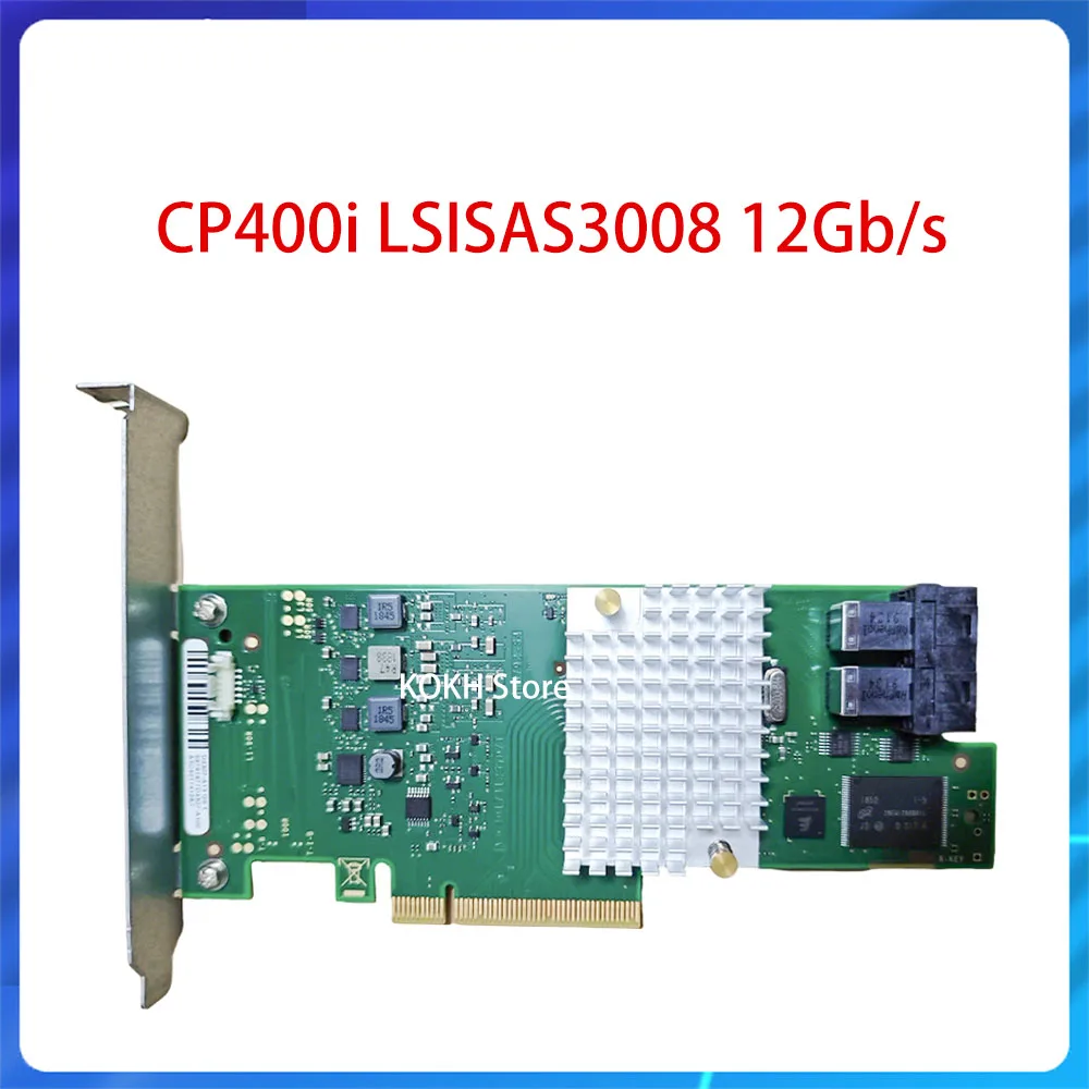PRAID CP400i LSISAS3008 12Gb/s Raid 0 1 5 10 Controller Card Disk Array Card D3307-A13 A12 RAID HBA Card