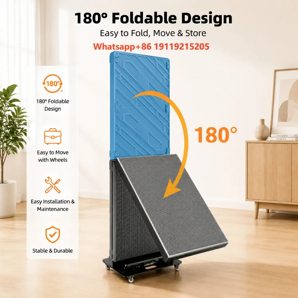 Led Wall Display P3.9 Led Display Screen Indoor Custom Poster for Advertising Promotional Business