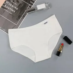 レディース 7枚組 三角ブリーフ - ソフトで通気性のある快適なフィット感の無地下着、デイリーウェアパンツ