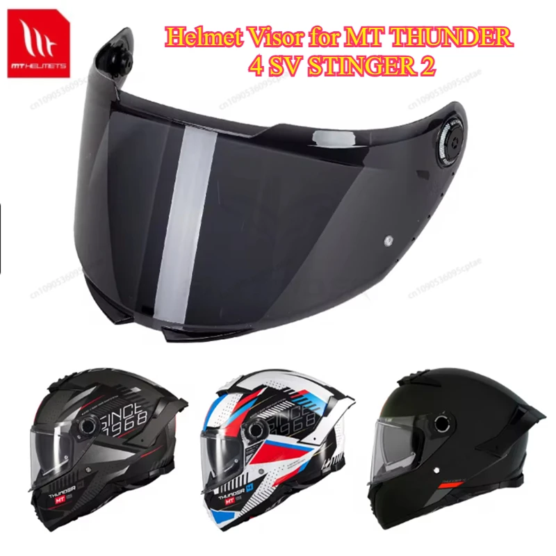 

Ветрозащитный и УФ-защитный визор для мотошлема MT THUNDER 4, SV, STINGER 2 (сменный)