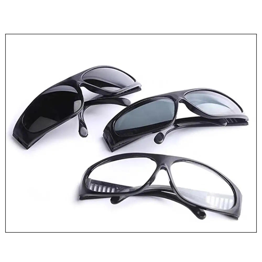 

Anti-light Welding Welder Goggles Anti-impact Transparent Welding Protective Glasses Grey Black Scratchproof Welding Glasses