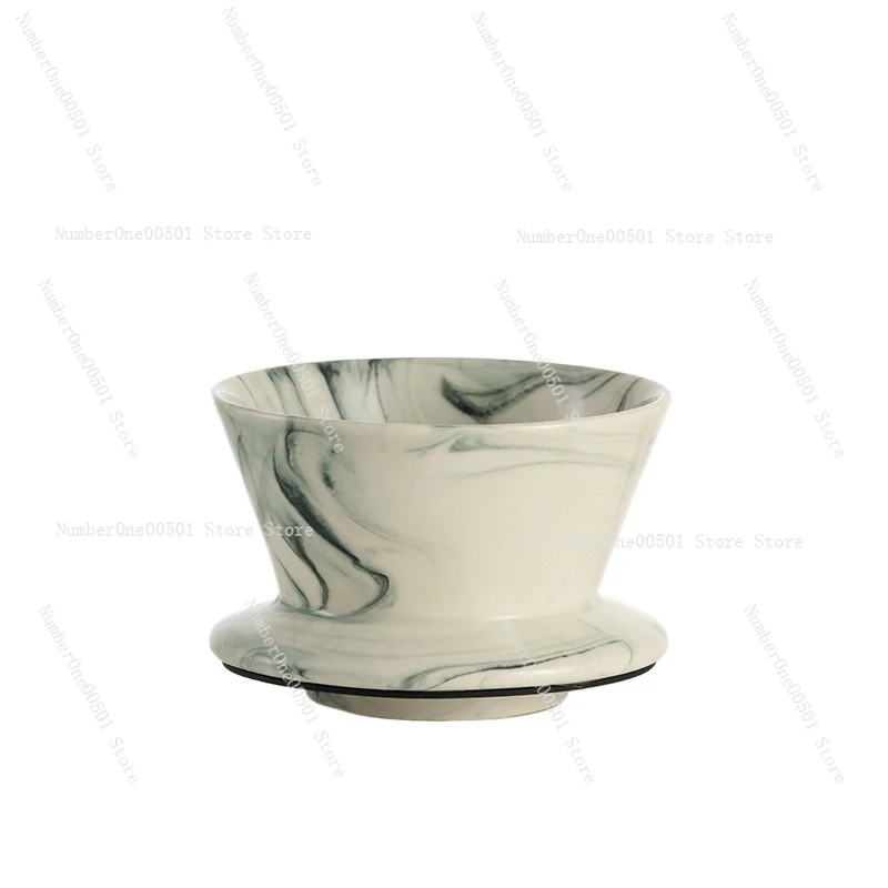 Ceramic Pour Over Coffee Dripper 155 with Coffee Cup Set Hand Brewing Filter for Home Use Accessories