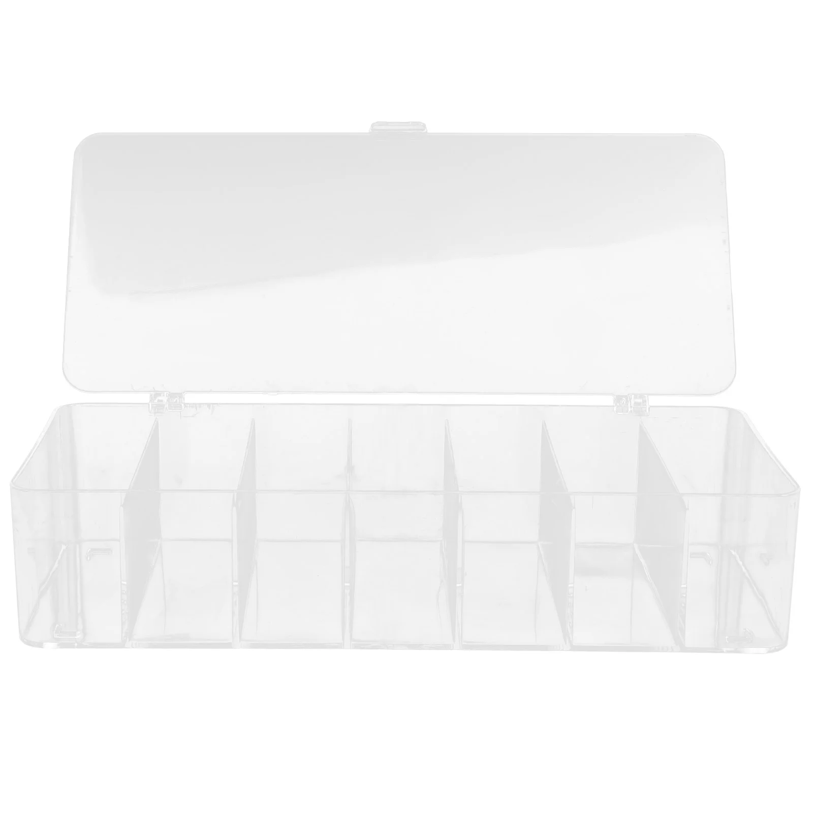 Tea Bag Holder Organizer Clear Acrylic Sugar Packets Storage Bin Box Coffee Bags Containers