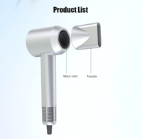 Dibea T50 2024 High-Speed Hair Dryer 1400W 110000RPM Hot Cold Air Circulation Ionic Multifunctional Salon Quality Styling Hotels