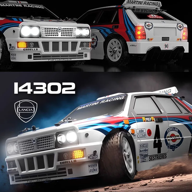 

14301 Brushless Motor 1:14 Full Scale Precise Remote Control Powerful Four-Wheel Drive Drift Pulling High-Speed Sports Car Model
