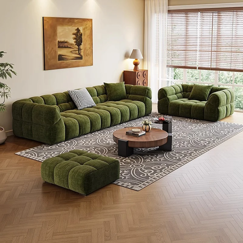 

Modern Simple Sofas Straight Row Wooden King Size Recliner Lounges Sofas Daybed Luxury Divano Da Soggiorno Living Room Furniture