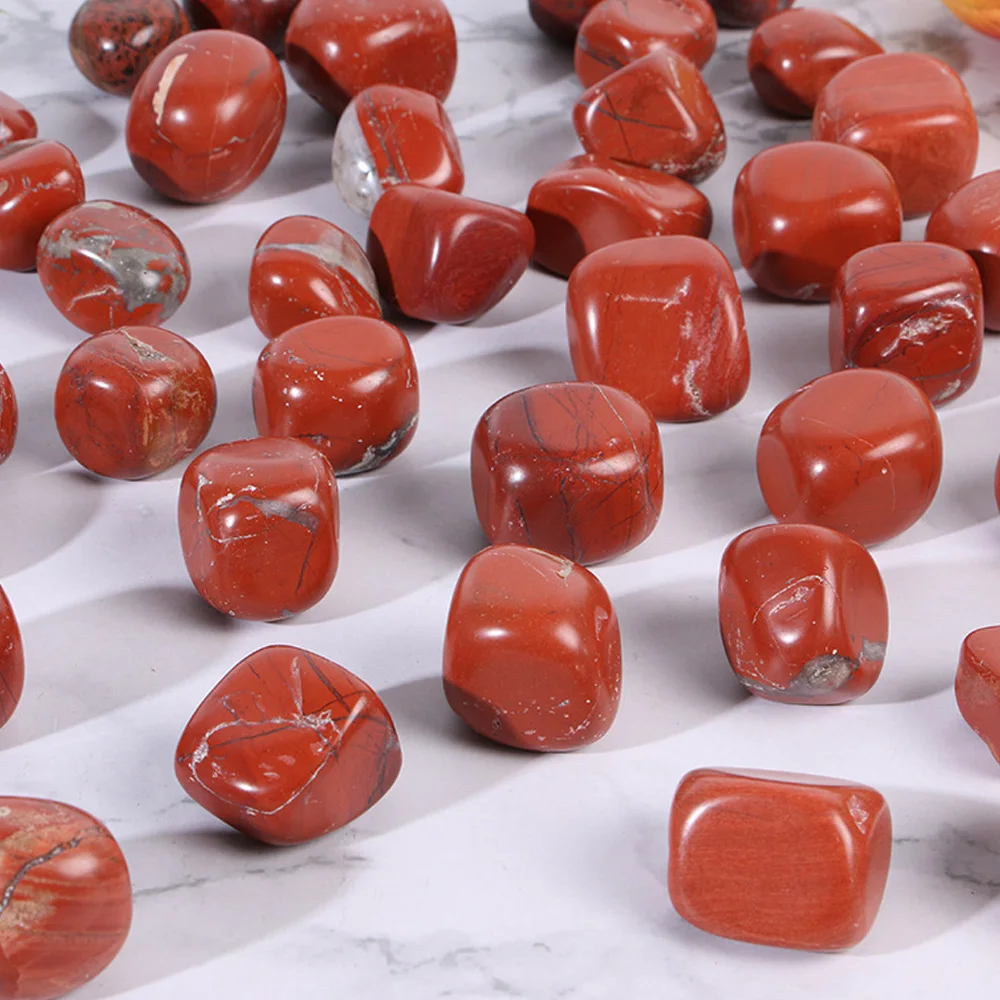 Tumbled Red Jasper Natural Stone Irregular Polished Gemstones Healing Reiki Crystal Meditation Lucky Home Decoration