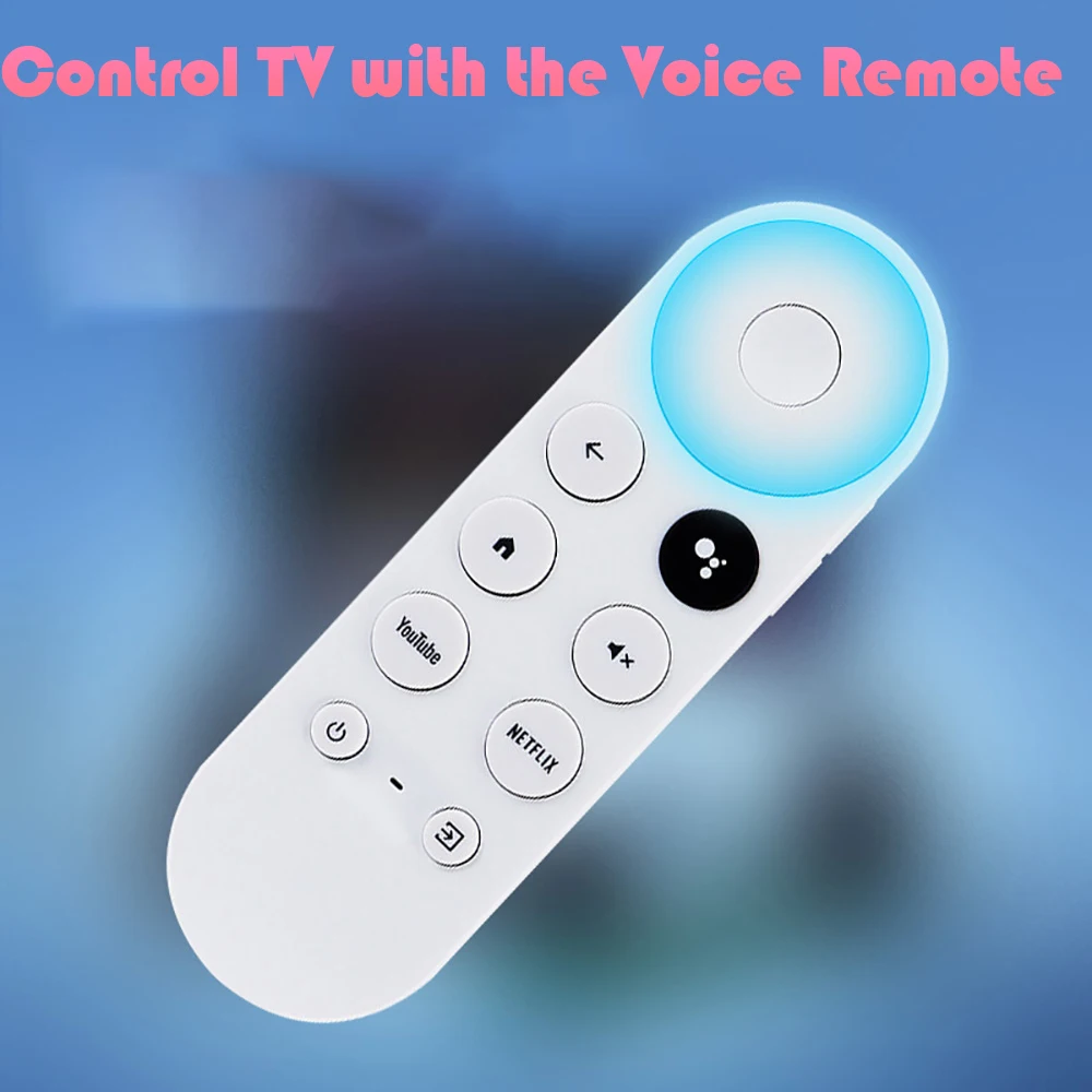 تستخدم ل Chromecast Google TV HD/4K G9N9N التحكم عن بعد DHMI جاك بلوتوث الاقتران صوت التحكم عن بعد اكسسوارات المنزل