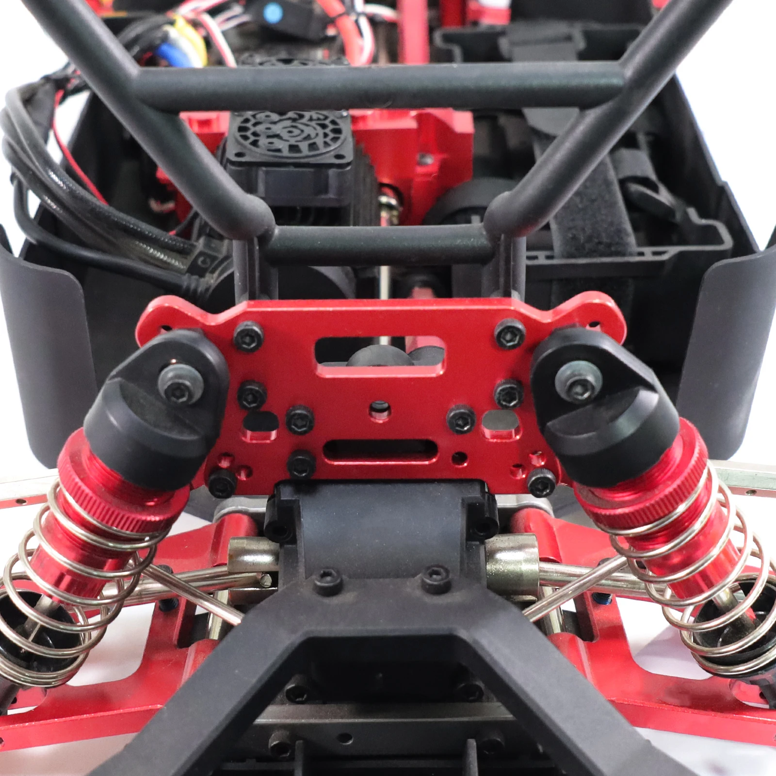 Metal Front Rear Suspension Bracket Butterfly Frame Replacement Kit For MJX Hyper GO 1/7 Scale 7303 7304 RC Car Upgrade Spare Pa