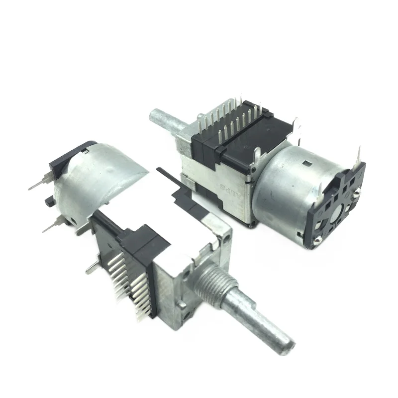 1PCS，The motor drives the potentiometer， RK16814MGA0P 100KB×4，Double Row 16 feet