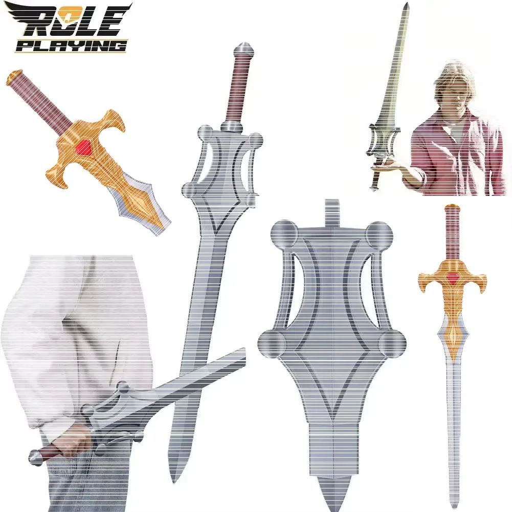 Épée de Cosplay Teela pour Homme et Femme, Accessoire de Costume pour Film Masters of the Universe 2026, Halloween, Carnaval, Fête