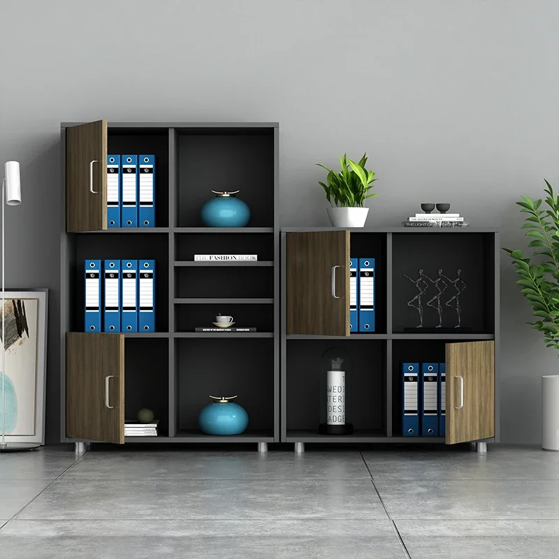 Tall Storage Filing Cabinet Vertical Stand Doors Drawers Modern Office Cupboards Open Nordic Armoires De Salon Modular Furniture