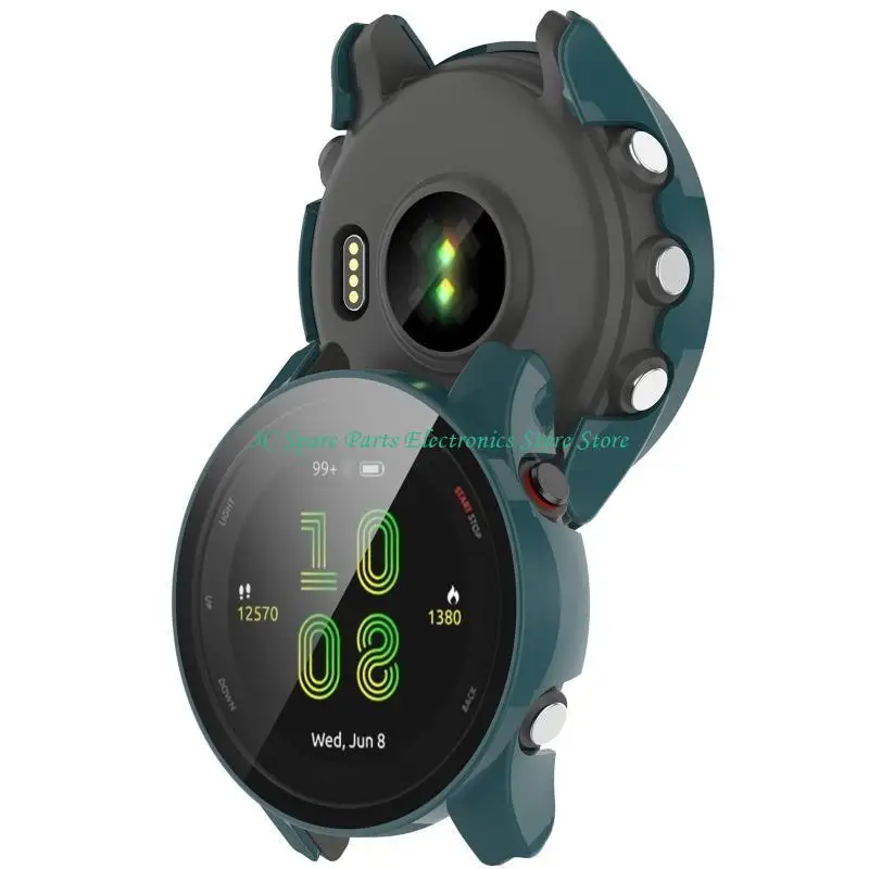 SZ For 255 Housing for Case Tempered Film Screen Protector Shockproof One-piece for Shell for Smart Watch