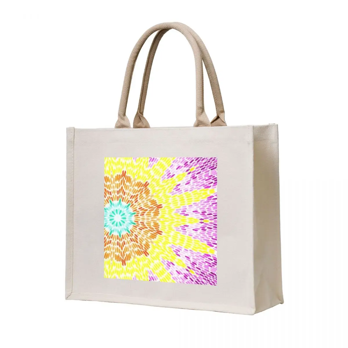 

Sunflower Mosaic 2 Kaleidoscope Tote Bag tote women cute pouch cute custom
