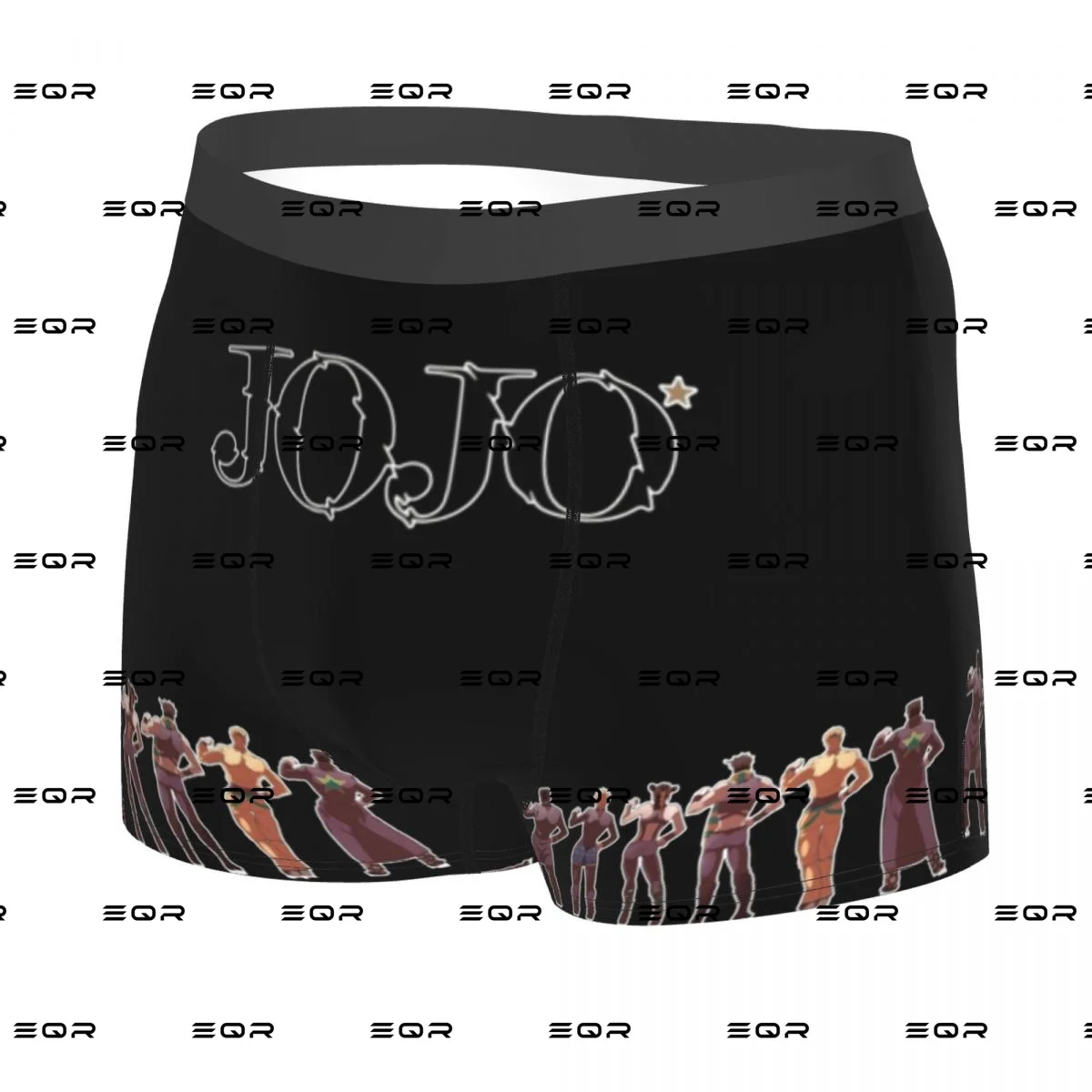 Jojo Bizarre Adventure Men's Boxer Briefs,Highly Breathable Underpants,Top Quality 3D Print Shorts Birthday Gifts