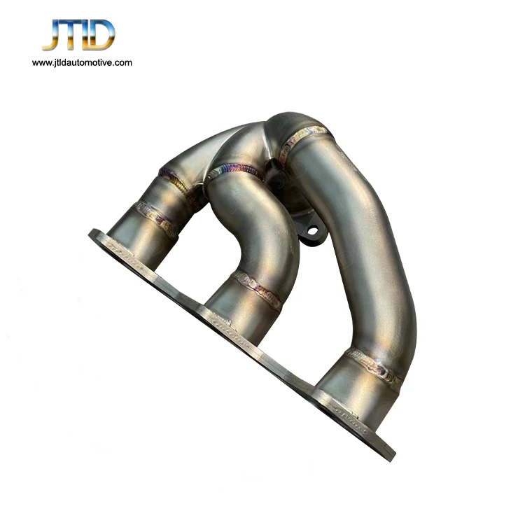 Performance Stainless Steel Decat Exhaust Manifold Headers for Porsche 911 992 Turbo S Header