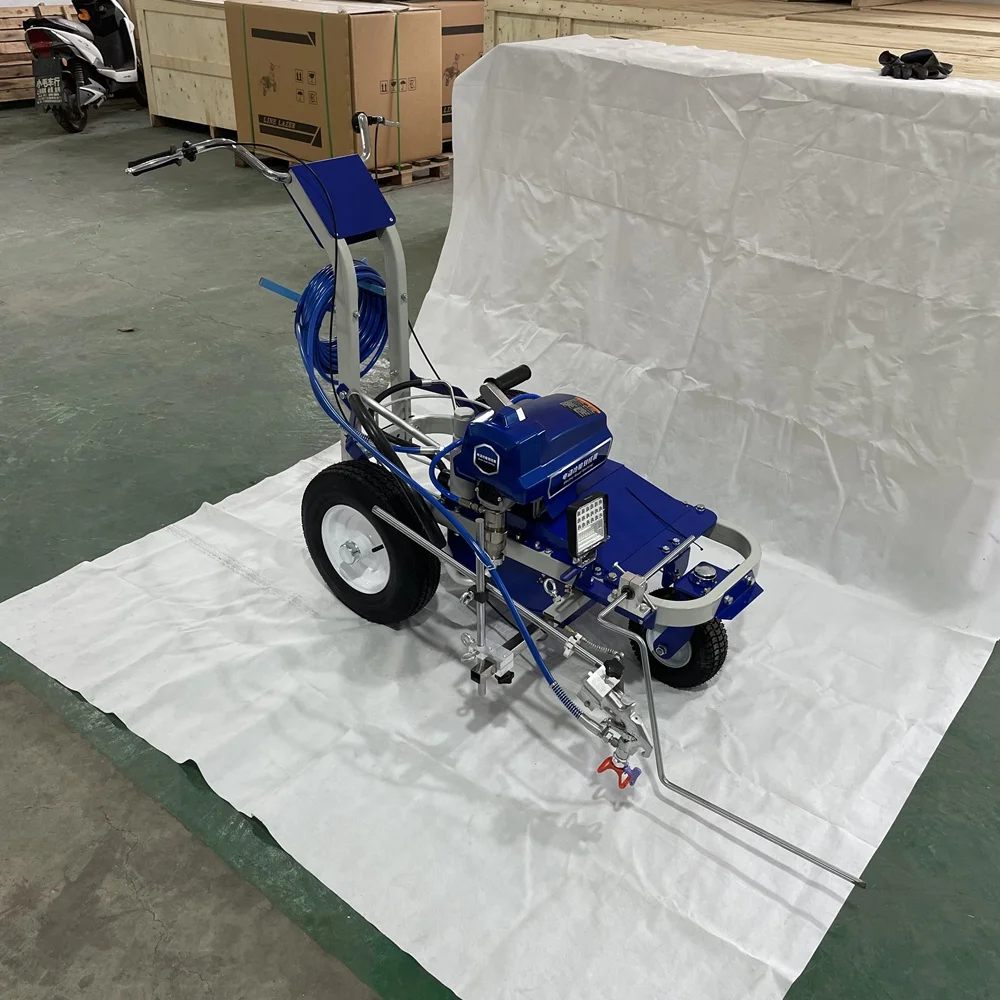 Hand Push Road Cold Spray Line Drawing Machine Line Marking Machine Cold Spray Road Marking Machine