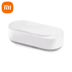 XIAOMI przenośna myjka ultradźwiękowa Sonic maszyna czyszcząca do biżuterii okulary zegarek makijaż czyszczenie jajek