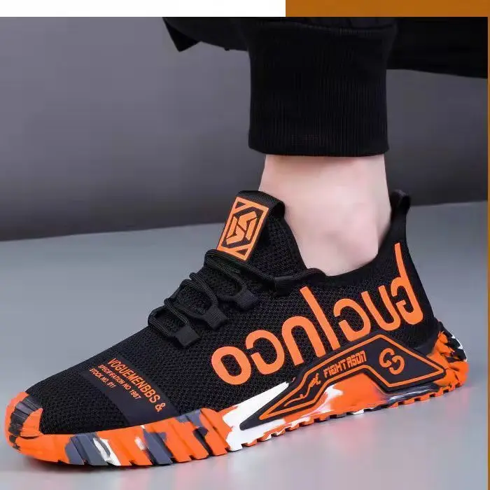 New Fashion Men Tennis Shoes Lightweight Breathable Comfortable Mens Sneakers Casual Jogging Outdoor Sports Shoes Zapatos Hombre