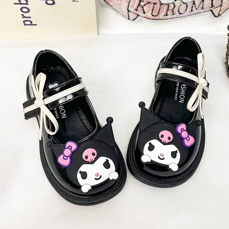 

Spring Summer Kuromi Anime Kawaii Ins Fashion Pvc Casual Shoes Children Cute Princess Shoes Scandal Lovely Gifts for Kids