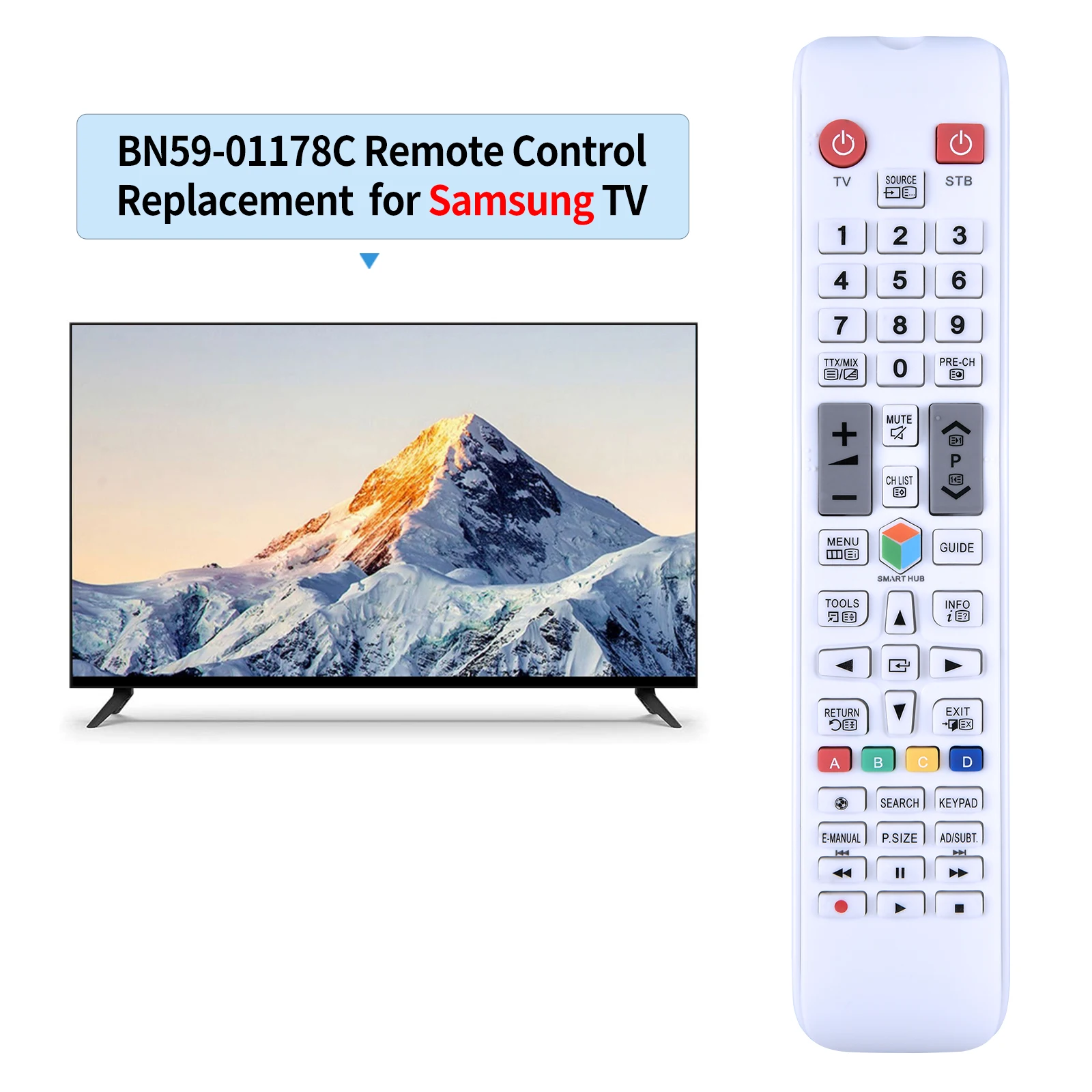 Новый телефон, дистанционное управление для Samsung LED TV UE22H5610 UE22H5610AK/XXU