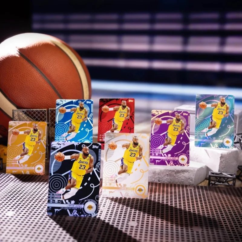 KAYOU New TOPPS Star Card 2025 NBA MATCH ATTAX Basketball Battle Card Energy Pack Genuine Card Holiday Gift